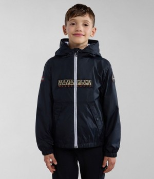 Short Jackets Napapijri Cree Short Jacket (4-16 YEARS) Detske Čierne | 632078JCR