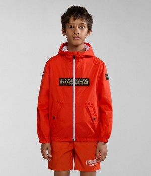Short Jackets Napapijri Cree Short Jacket (4-16 YEARS) Detske Oranžové | 921870JNZ