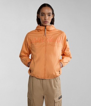 Short Jackets Napapijri Raymi Short Jacket Damske Oranžové | 427806CXW