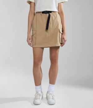 Sukne Napapijri Boyd Skirt Damske Béžové | 937125WJV