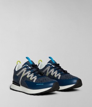 Tenisky Napapijri Valley Trainers Panske Tmavo Modre | 471826FYD