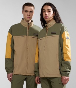 Vetrovka Napapijri Boyd Short Jacket Damske Zelene | 962480JOP